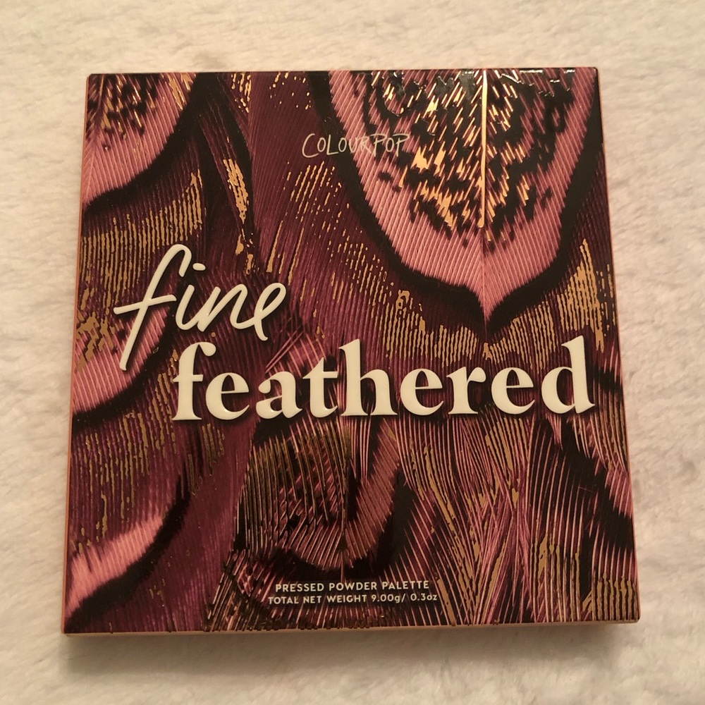 Colourpop 9 Pan Fine Feathered Purple Eyeshadow Palette
